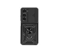 Coque pour Realme 14x Bague Magnétique Protection caméra Noir