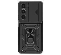 Coque pour Realme 14x Bague Magnétique Protection caméra Noir