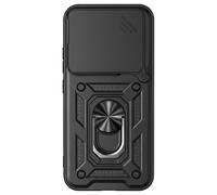 Avizar Coque pour Realme 16 Pro avec Bague Support et Cache Caméra Coulissant
