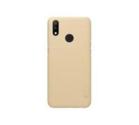 Coque pour Realme 3 Pro Série Super Frosted Shield Compatible Chargement Qi Dorée