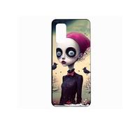 Coque Pour Realme 9 Pro Plus 5G Gothic Girl Style Tim Burton 10106