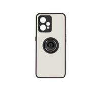 Coque pour Realme 9 Pro Plus et 9 4G Bi-matière Bague Métallique Support Vidéo Noir
