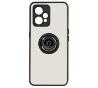 Coque pour Realme 9 Pro Plus et 9 4G Bi-matière Bague Métallique Support Vidéo Noir