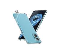 Coque pour Realme 9i Gel Silicone Coins Rebords Renforcés Antichoc, Transparent