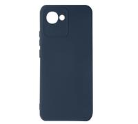 Coque pour Realme C30 Semi-rigide Soft-touch Fine Bleu nuit