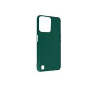 Coque pour Realme C31 Silicone Flexible Finition Mate Anti-traces vert foncé