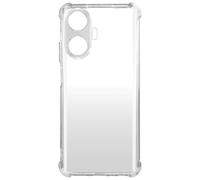 Coque et étui téléphone mobile Avizar Coque pour Realme C55 silicone Gel coins Renforcés Transparent