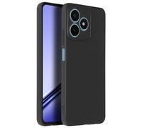 Coque pour Realme Note 50 Silicone Finition Mate Soft Touch Noir