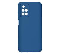 Coque pour Redmi 10 et 10 2022 Semi-rigide Finition Soft-touch Fine bleu