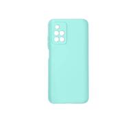 Coque pour Redmi 10 et 10 2022 Semi-rigide Finition Soft-touch Fine turquoise