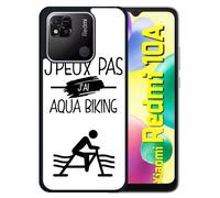 Coque Pour Redmi 10a - J Peux Pas J Ai Aqua Biking 1 - Silicone - Noir