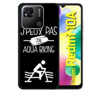 Coque Pour Redmi 10a - J Peux Pas J Ai Aqua Biking 2 - Silicone - Noir