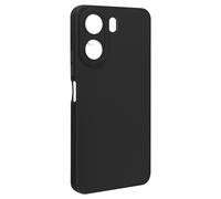 Avizar Coque pour Redmi 13C en Silicone Souple avec Renfort Bloc Caméra Noir