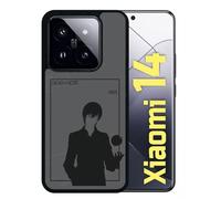 Coque Pour Redmi 14 - Death Note Kira - Silicone - Noir