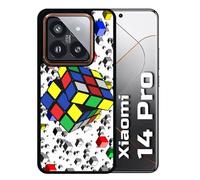 Coque Pour Redmi 14 Pro - Rubik's Cube 3d - Silicone - Noir