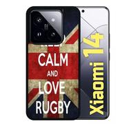 Coque Pour Redmi 14 - Rugby England - Silicone - Noir