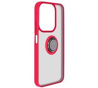 Avizar Coque pour Redmi 15C avec Support Anneau et Fixation Magnétique Rouge
