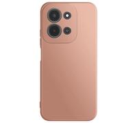 Coque pour Redmi 15C en Silicone Souple avec Renfort Bloc Caméra Rose