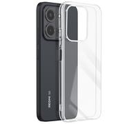 Coque pour Redmi 15C en Silicone Ultra Souple et Durable Mayaxess Transparent