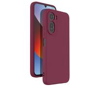 Avizar Coque pour Redmi A7 Pro Soft-Touch en Silicone Série Fast Cover Bordeaux
