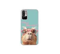 Coque pour Redmi Note 10 5G avec motif capybara lunettes