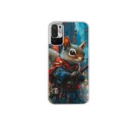 Coque pour Redmi Note 10 5G avec motif ecureuil squirrel 2