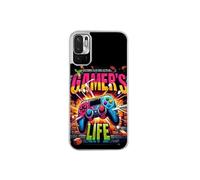 Coque pour Redmi Note 10 5G avec motif gamer life