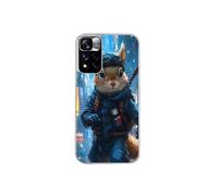 Coque pour Redmi Note 11 4G et 11S avec motif ecureuil squirrel 1