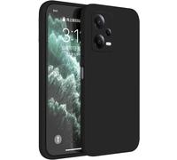 Coque Pour Redmi Note 12 Pro+ 5g / Redmi Note12 Proplus (6.67"" Inches) Etui Housse, Protecteur De Peau En Silicone Tpu - Le Noir