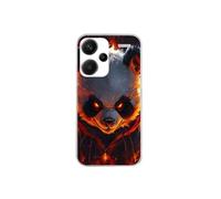 Coque pour Redmi Note 13 PRO PLUS 5G avec motif panda very angry