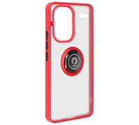 Avizar Coque pour Redmi Note 13 Pro Plus Bague Métallique Fonction Support Rouge