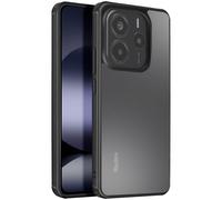 Coque pour Redmi Note 14 4G Silicone Antichoc Bloc Caméra Couvert Noir