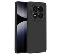 Coque pour Redmi Note 14 Pro et 14 Pro Plus Semi-rigide Soft-touch Noir