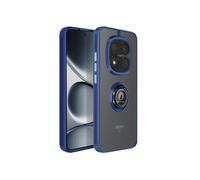 Coque pour Redmi Note 15 Pro 5G avec Anneau Magnétique et Finition Givrée Bleu