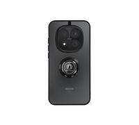 Coque pour Redmi Note 15 Pro 5G avec Anneau Magnétique et Finition Givrée Noir