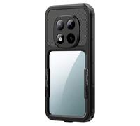 Coque pour Redmi Note 15 Pro 5G Étanche IP68 Protection Intégrale Redpepper Noir