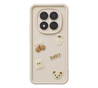 Coque pour Redmi Note 15 Pro 5G Motifs Nounours Kawaii en 3D et Contour