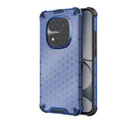 Coque pour Redmi Note 15 Pro 5G Renforcée Texturée Nid d'Abeille Bleu