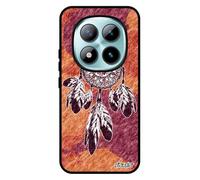Coque pour Redmi Note 15 Pro 5G Silicone Attrape Reve Artiste Hippie Inca Pastel Mandala Portable Etui Marron Tribal Unique pour Xiaomi