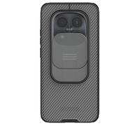 Coque pour Redmi Note 15 Pro Modèle CamShield Pro avec Cache Caméra Coulissant Nillkin Noir transparent