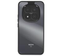 Coque pour Redmi Note 15 Pro Plus 5G avec Contour Souple iMak Noir transparent
