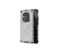 Coque pour Redmi Note 15 Pro Plus 5G Renforcée Texturée Nid d'Abeille Blanc