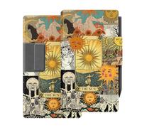Coque pour Remarkable Paper Pro Move 7,3", Collage de Tarot Lune, Art Smart Cover avec Veille/réveil Automatique, Folio 1:1, Doublure en Microfibre, Aimant Puissant (Z-Collage Tarot Moon)