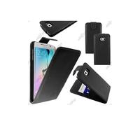 ebestStar - Coque Compatible avec Samsung S6 Galaxy SM-G920F, G920 Etui Housse PU Cuir Rabat Flip, Noir [Appareil: 143.4 x 70.5 x 6.8mm, 5.1'']