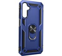 Coque Pour Samsung A05s Hybride Bague Support Magnétique Bleu Nuit