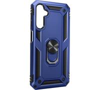 Coque Pour Samsung A05s Hybride Bague Support Magnétique Bleu Nuit
