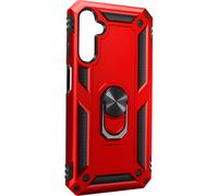 Coque pour Samsung A05s Hybride Bague Support Magnétique Rouge