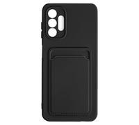 Coque pour Samsung A13 5G et A04s Porte-carte Série Pocket and Protect Noir