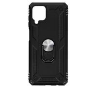 Coque Samsung Galaxy A22, M32 et M22 Antichoc Hybride Bague Support Vidéo noir