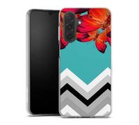Coque pour Samsung A27 5G Papillon Aurore et Chevrons